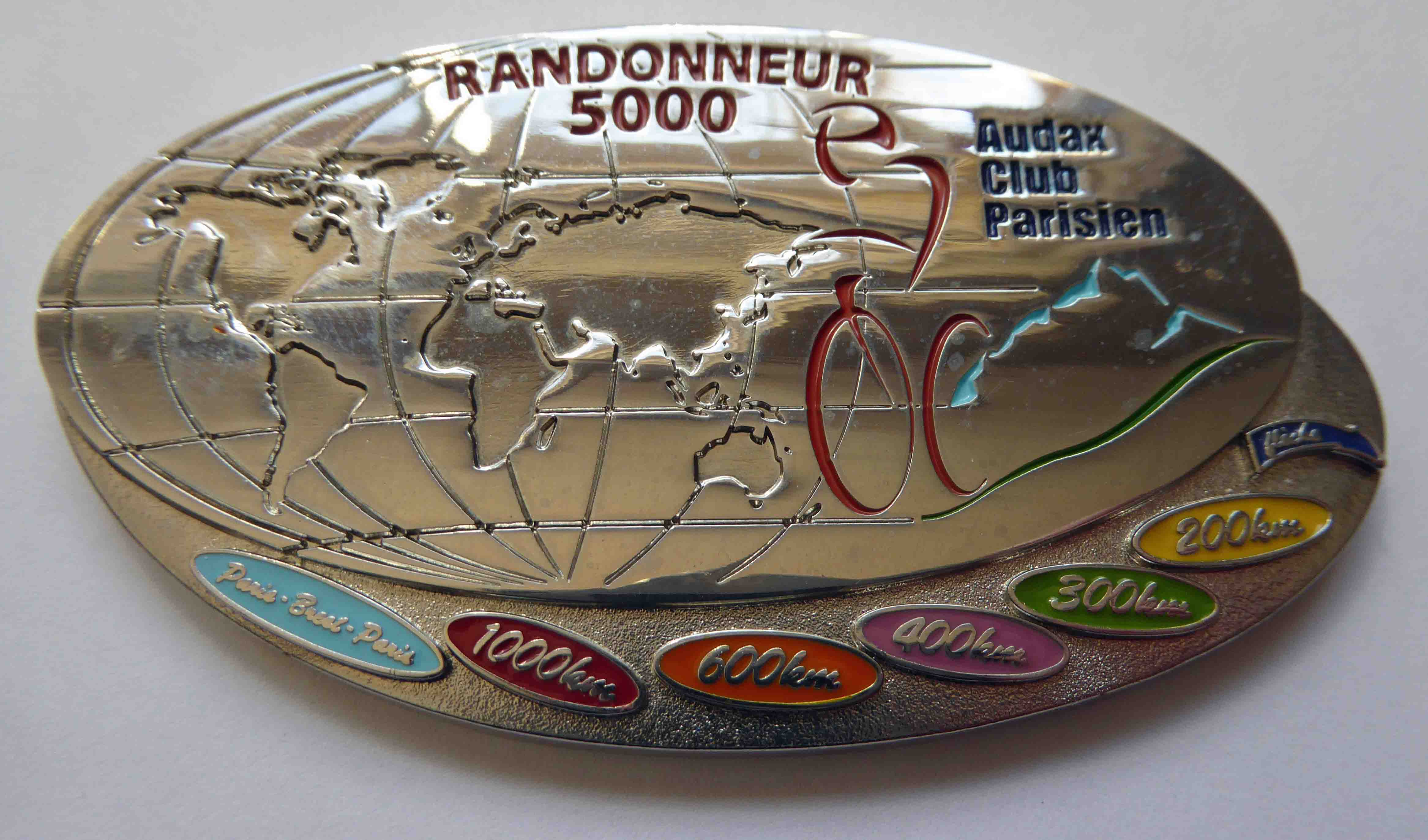 Randonneur 5000 medal