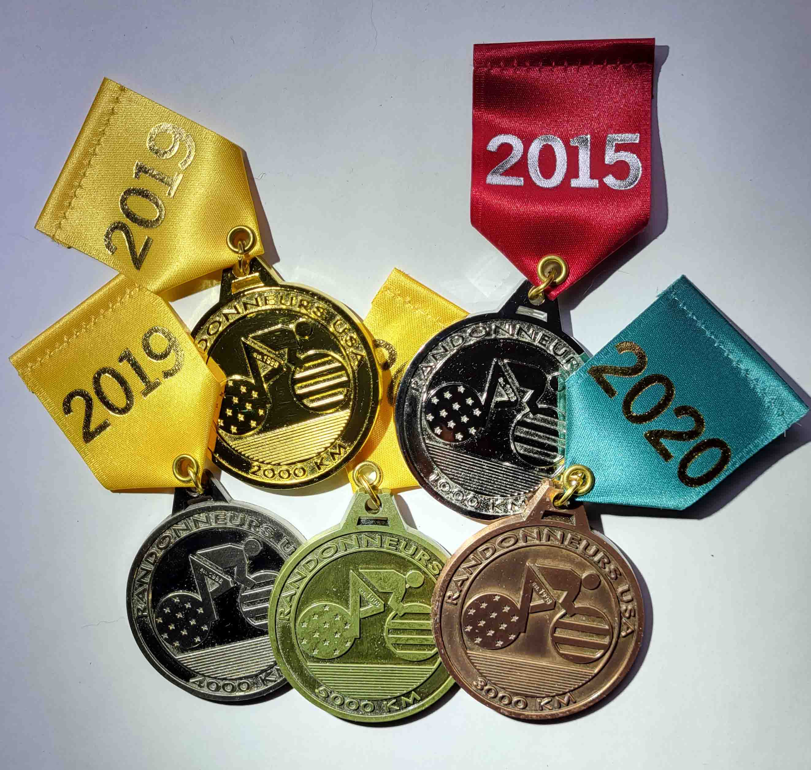 RUSA Distance Medals
